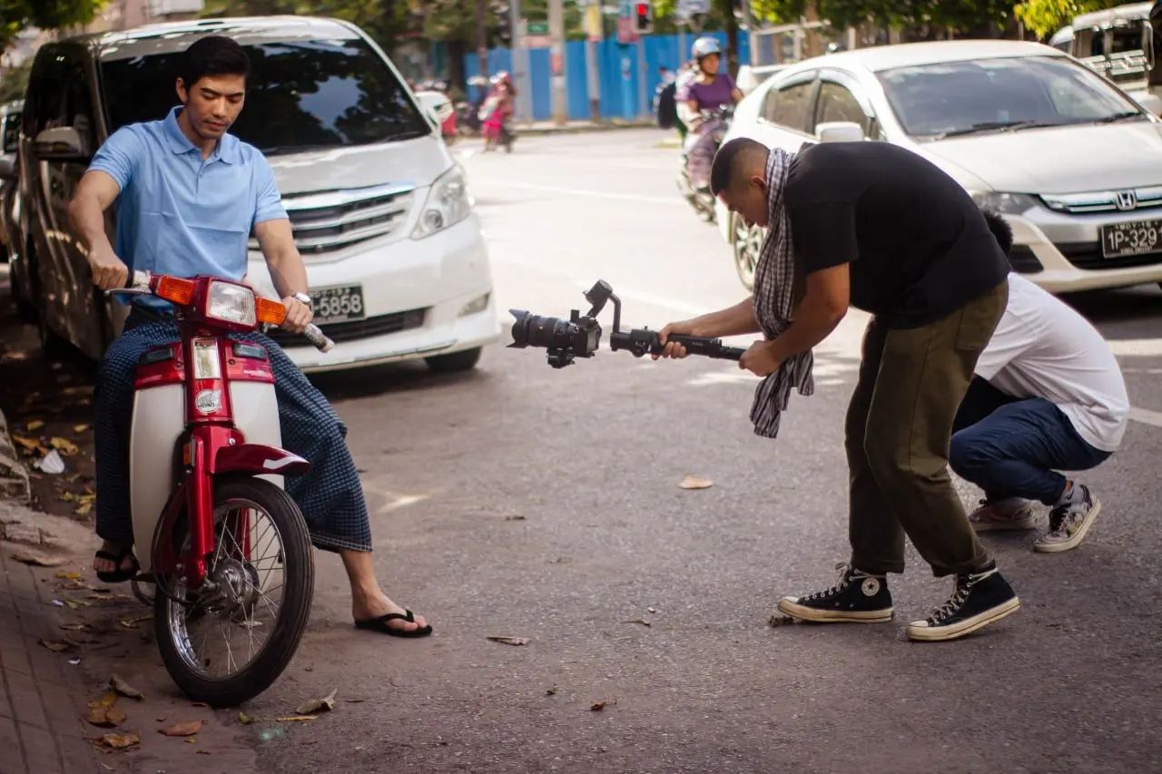 behind the scene